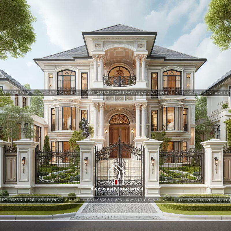 Thiết kế biệt phủ đẹp, sang trọng
