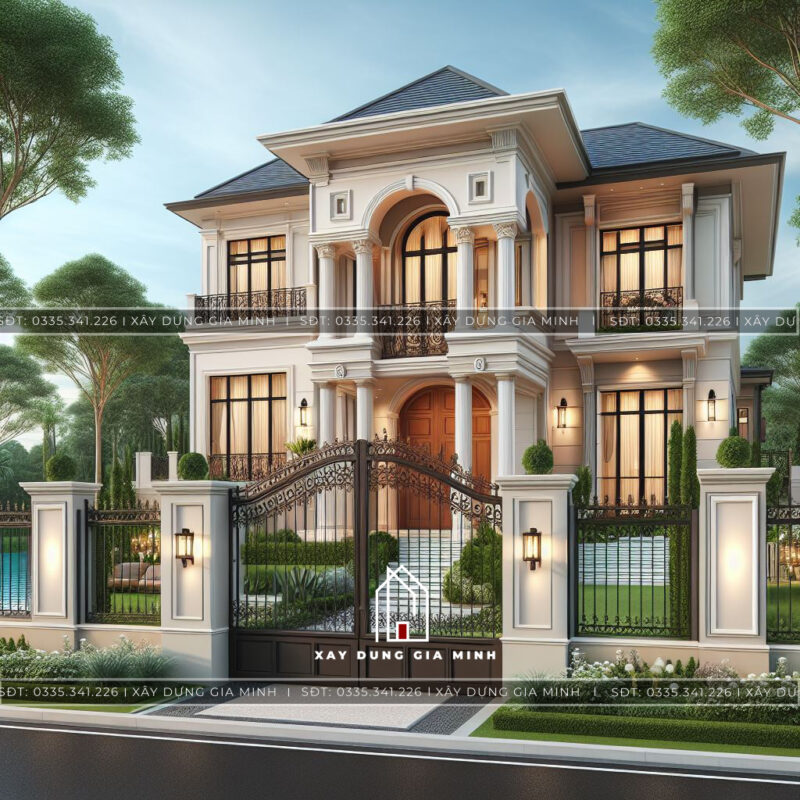 Nhà vườn phong cách Châu Âu Nhà vườn phong cách Châu Âu