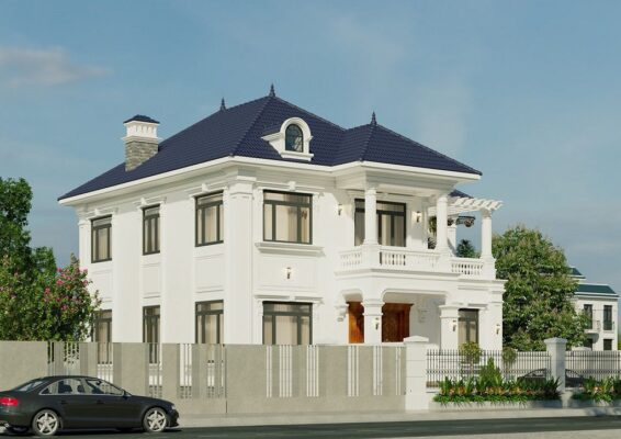 Mẫu biệt thự tân cổ điển 2 tầng