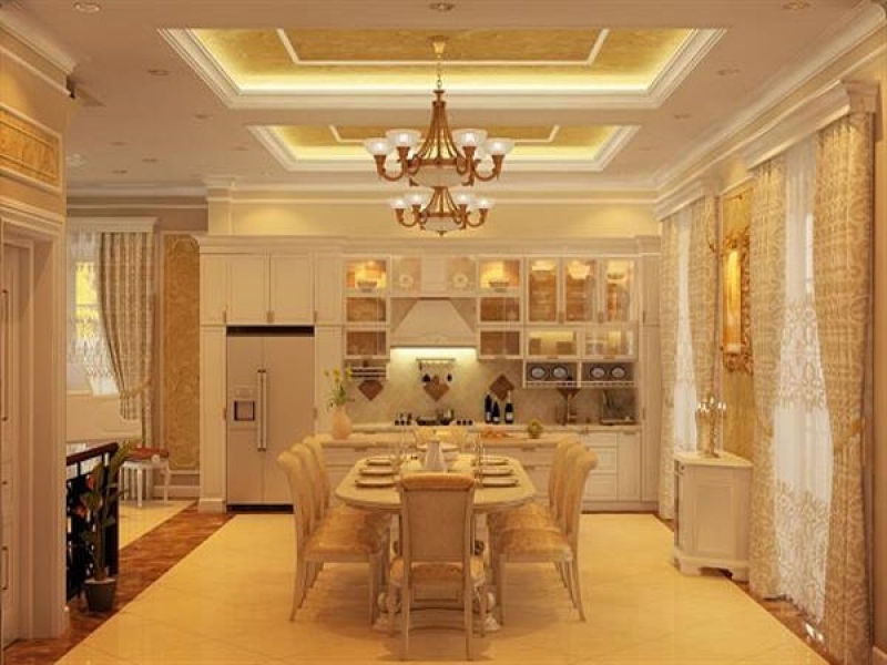 Trong thiết kế nội ngoại thất Retro, hình dáng bo tròn và chất liệu mềm mại thường được sử dụng Xu hướng thiết kế phòng ăn đẹp có tính ứng dụng cao