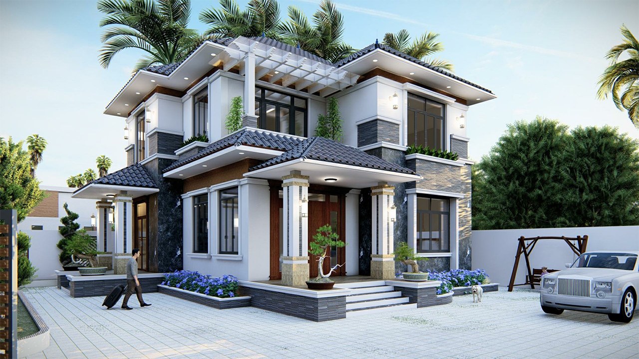 Tìm hiểu kích thước sảnh nhà mái nhật Tìm hiểu kích thước sảnh nhà mái nhật