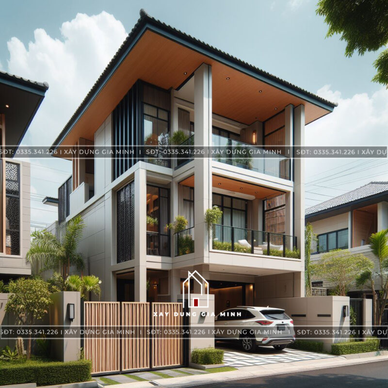 Mẫu nhà 2 tầng tân cổ điển hiện đại thiết kế ấn tượng nhất Mẫu nhà 2 tầng tân cổ điển hiện đại thiết kế ấn tượng nhất