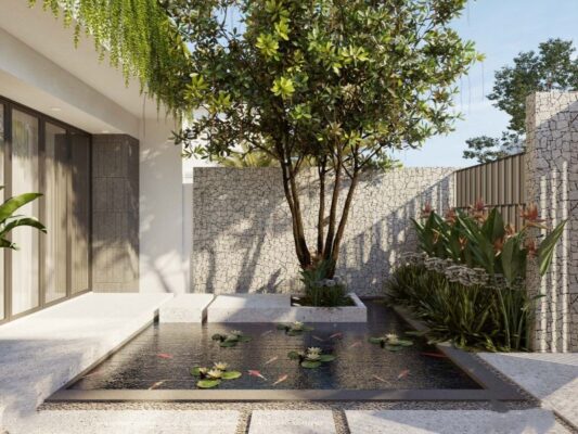 Nên trồng cây trước nhà để tránh xui xẻo