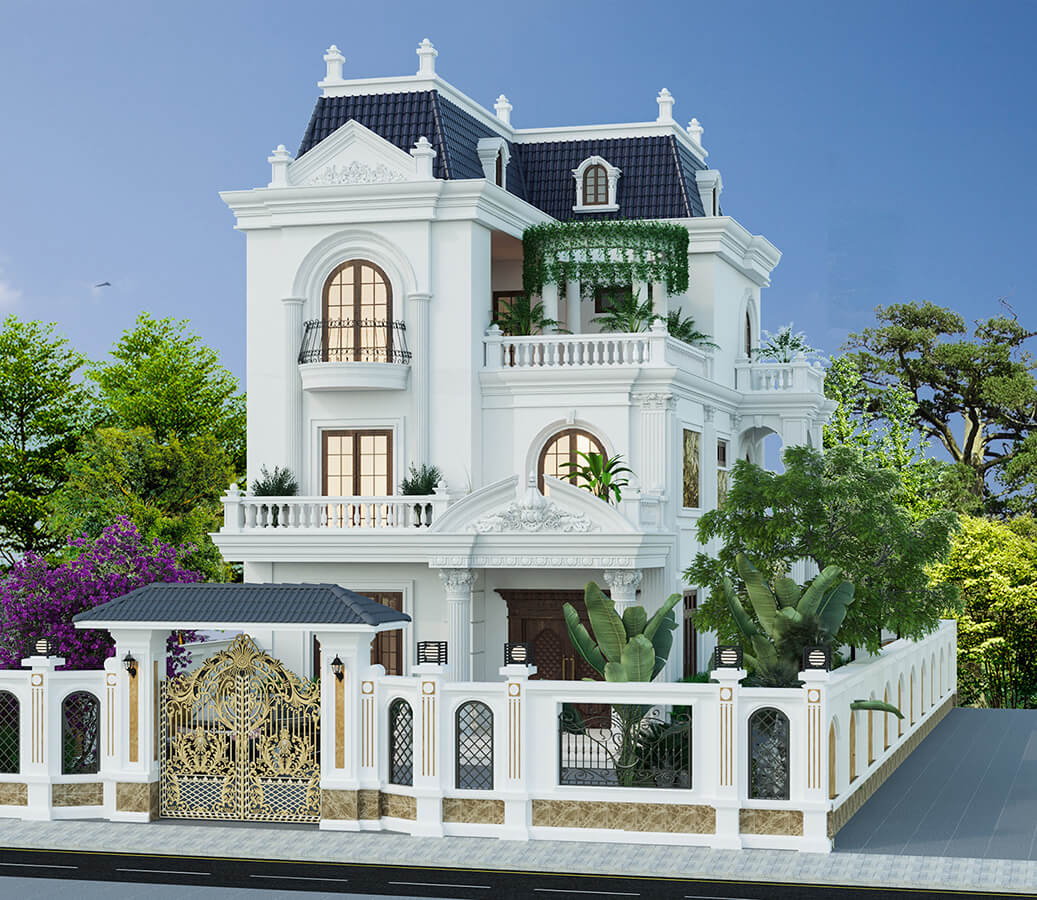 Nhà ống biệt thự 3 tầng