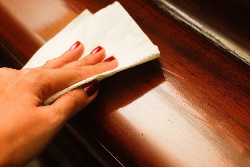bảo quản bề mặt nội thất gỗ