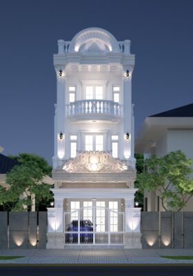 Nhà ống biệt thự 3 tầng