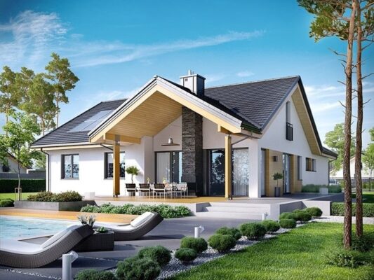 Thiết kế biệt thự 1 tầng