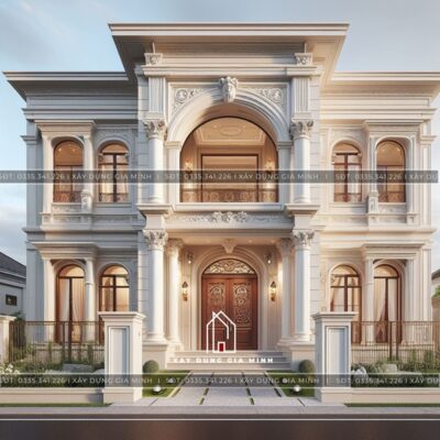 Thiết kế biệt thự tân cổ điển Pháp