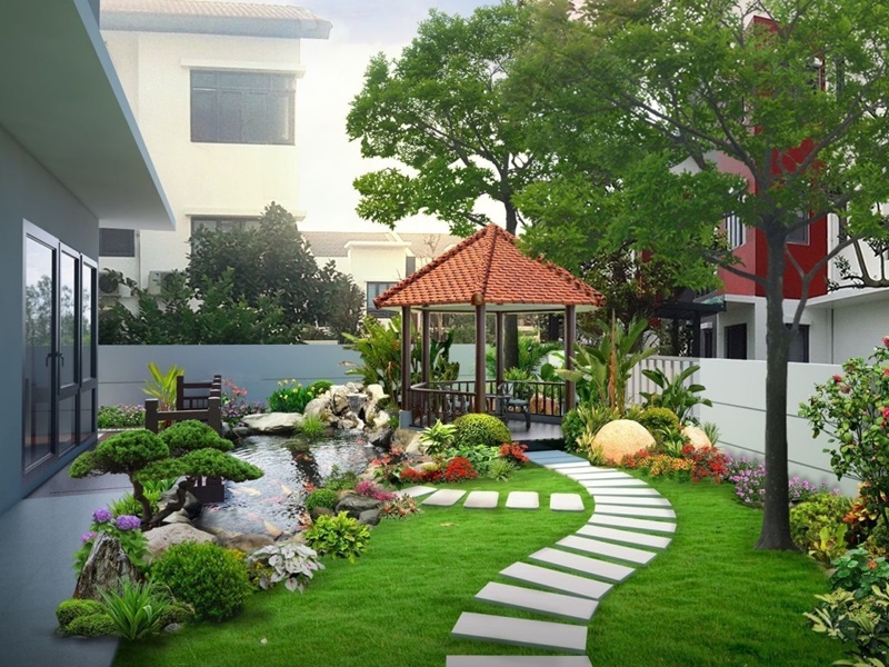 thiết kế và thi công cảnh quan