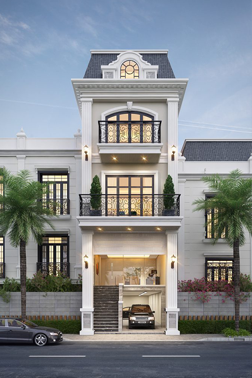 Nhà ống biệt thự 3 tầng