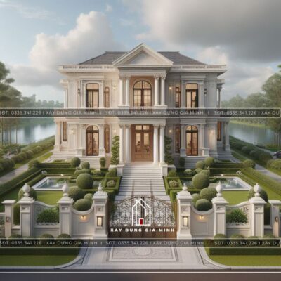 Thiết kế biệt thự sân vườn