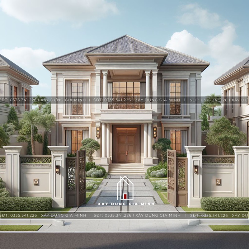 biệt thự tân cổ điển