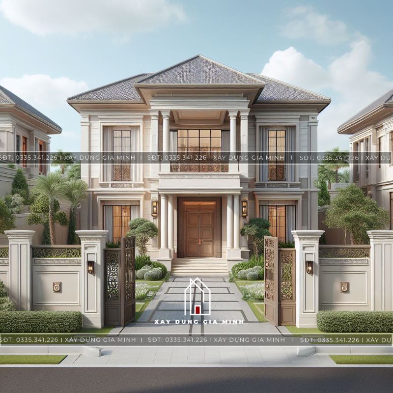 Biệt Thự Lâu Đài 2 Tầng