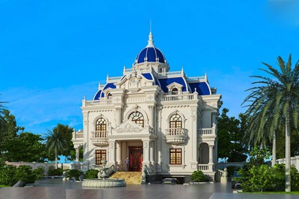 Biệt thư lâu đài Pháp