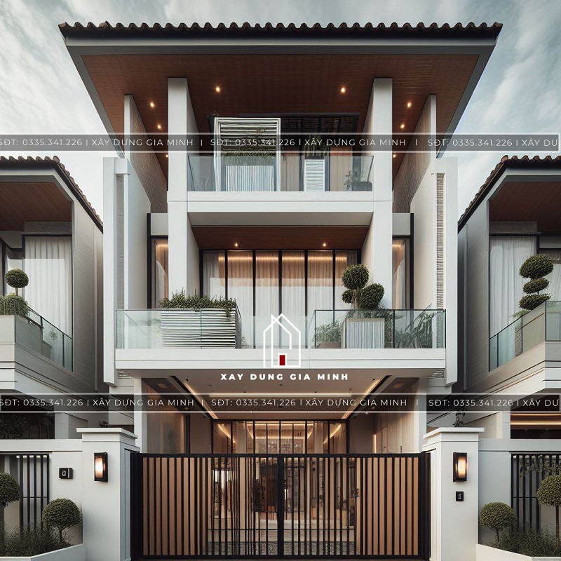 nhà phố hiện đại