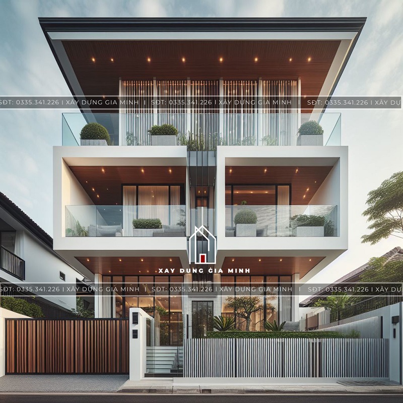 nhà phố hiện đại
