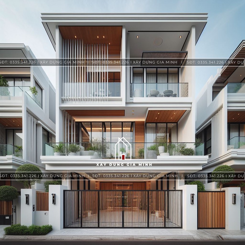 nhà phố hiện đại