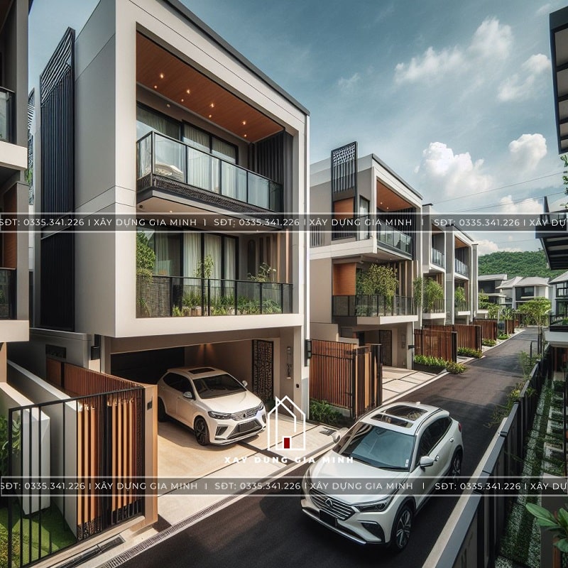Nhà phố tân cổ điển