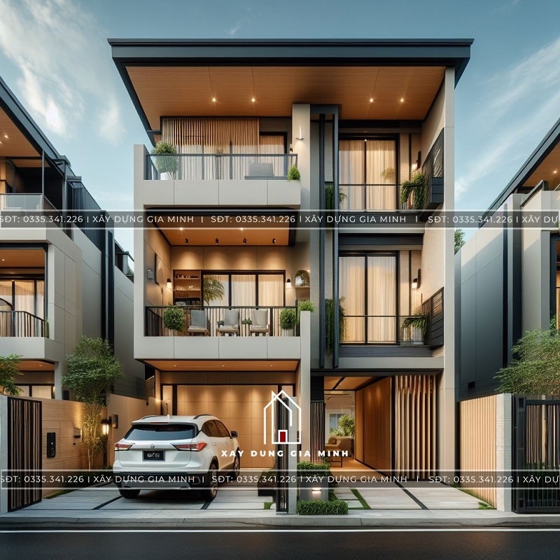 Nhà phố tân cổ điển