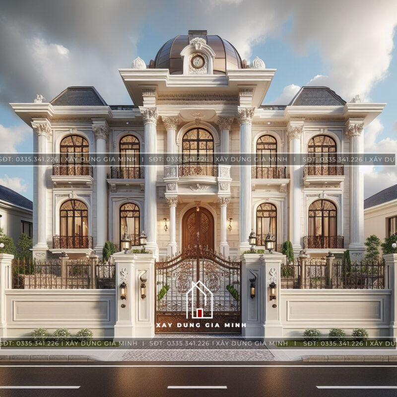 Ý tưởng thiết kế biệt thự 2 tầng xu hướng 2024 Ý tưởng thiết kế biệt thự 2 tầng xu hướng 2024