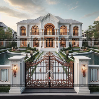 Thiết kế biệt thự 2 tầng