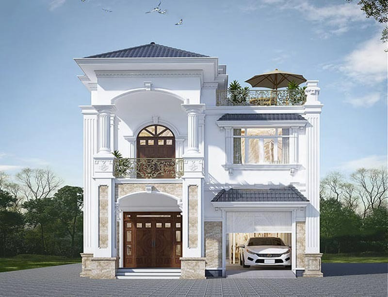 thiết kế biệt thự mini