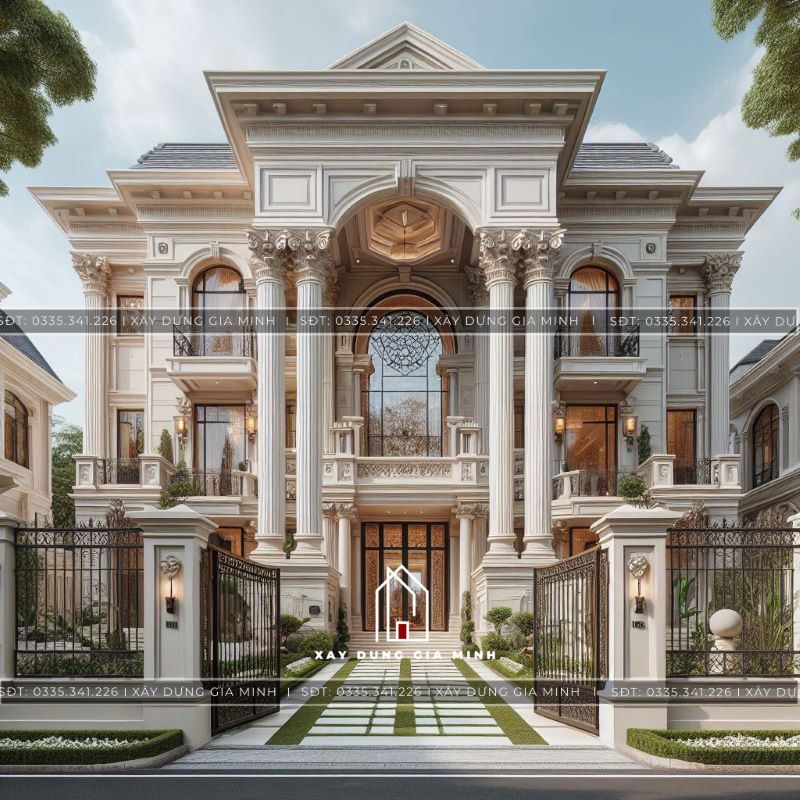 Thiết kế kiến trúc biệt thự
