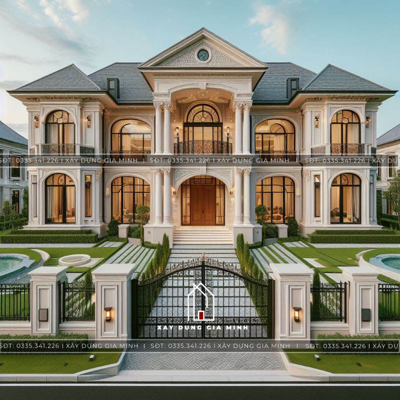 Thiết kế kiến trúc biệt thự