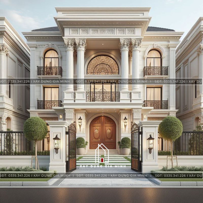 Thiết kế kiến trúc biệt thự